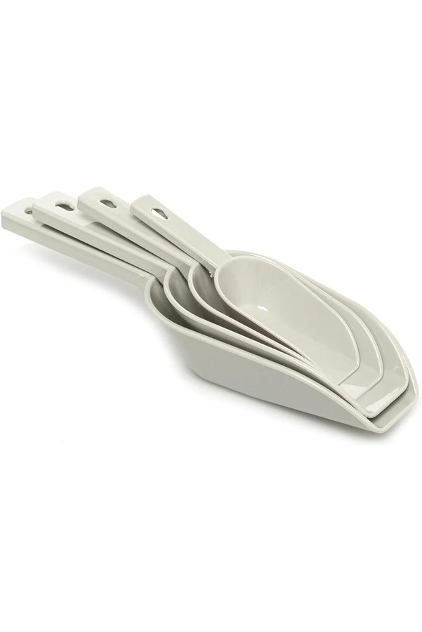 Shopverse Erzak Küreği̇, 4 Parça Set (Beyaz) Trendfli̇ck 1014773