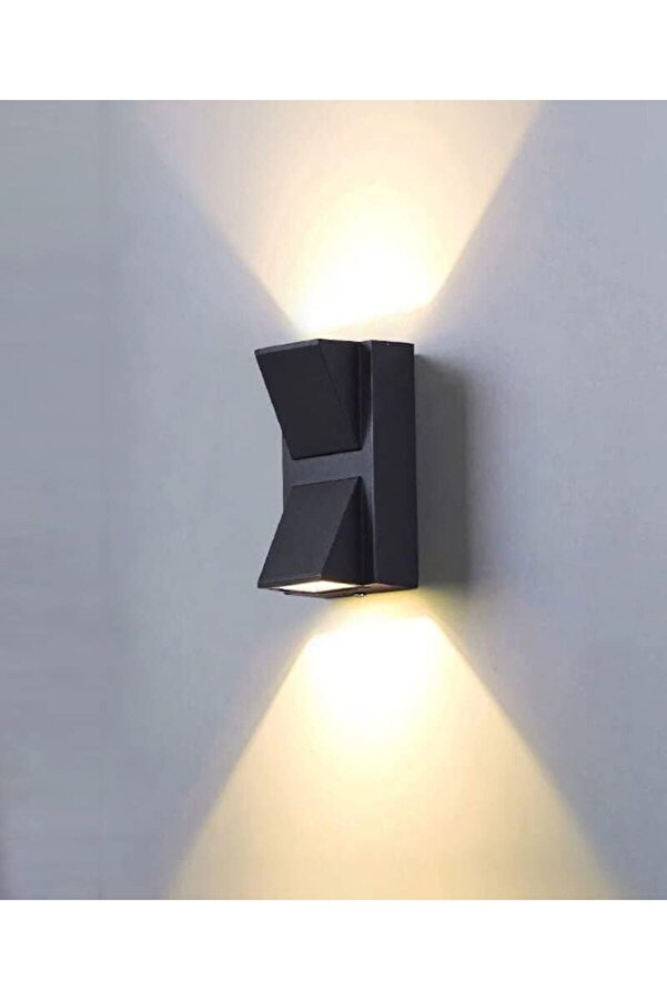 Rodos 7 Watt Modern Duvar Led 3200K Gün Işığı Çi̇ft Yönlü İç Ve Dış Mekan Ip44 1014773