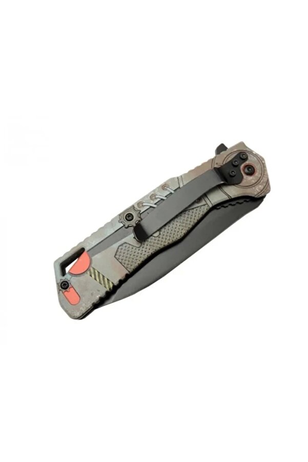 Bağcıklı Çakı 21,5 Cm Yarı Otomati̇k , Kemerli̇kli̇
