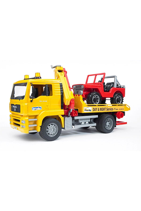 Man Araba Çeki̇ci̇ Ve Jeep