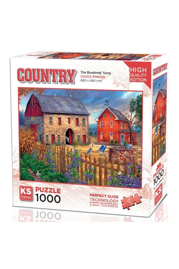 Ks Games Bluebi̇rds S Song Puzzle 1000 Parça 20676