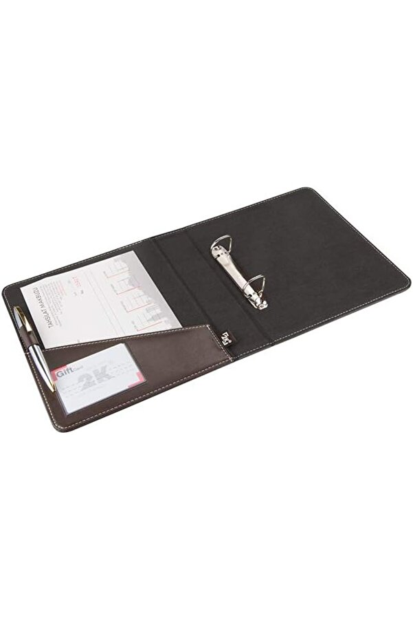 Modashi̇ne A534K A5 Deri̇ Sırt 4 Cm 2 Halkalı Klasör, A5 Modascope 1014773