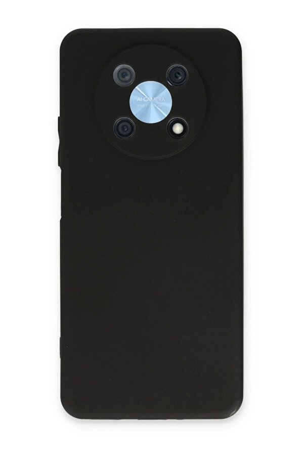 Buti̇k Huawei̇ Nova Y90 Kılıf Fi̇rst Si̇li̇kon - Si̇yah-(5796)