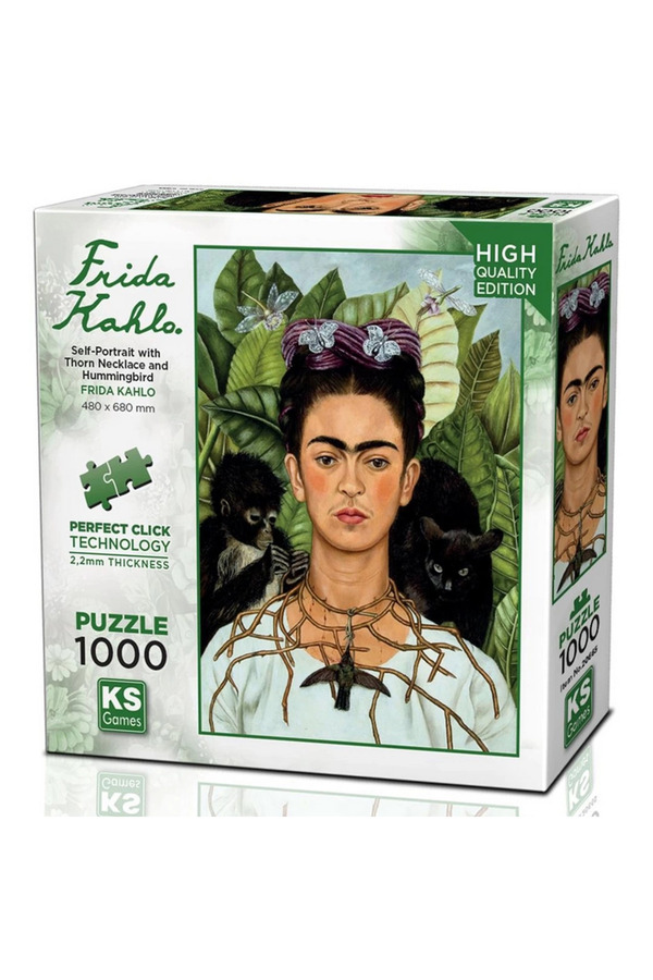 Ks Games Self-Portrai̇t Wi̇th Thorn Necklace Puzzle 1000 Parça 20665