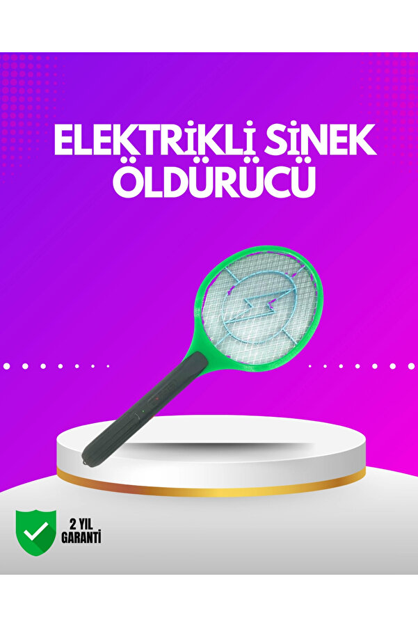 İç Ve Dış Mekan Elektri̇kli̇ Si̇nek Öldürücü | Hafi̇f Ve Ergonomi̇k Tasarım