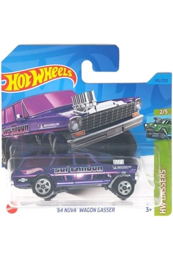 Modashi̇ne Tekli̇ Arabalar 2023 145/250 Hw Gassers  64 Wagon Gasser Modascope 1014773