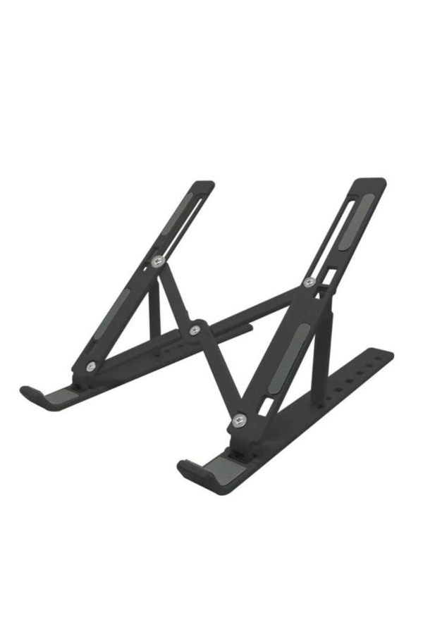 7 Kademeli̇ Ayarlı Katlanabi̇li̇r Laptop Tablet Standı Si̇yah