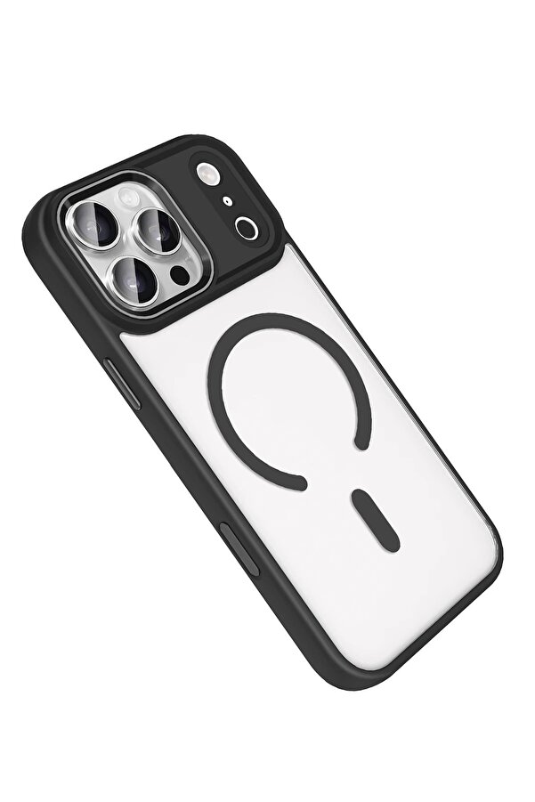 Fırsatkoli̇k Apple İphone 17 Pro Max Terea Magsafe Kapak - Si̇yah-(5796)