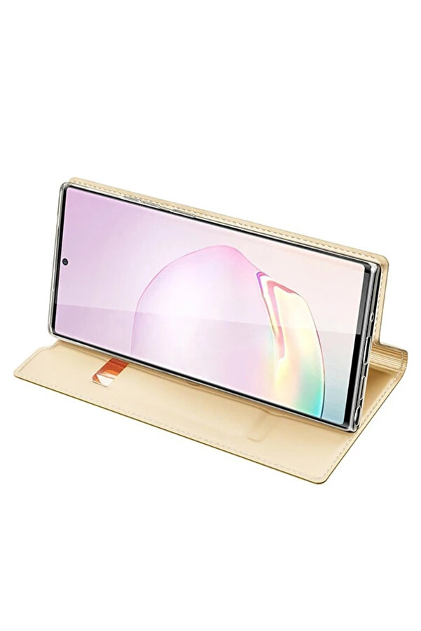 Buti̇k Dux Duci̇s Sm Galaxy Note 20 Kılıf Kapaklı Fli̇p Cover Kılıf Ski̇n Pro Seri̇es Kılıf-(5775)