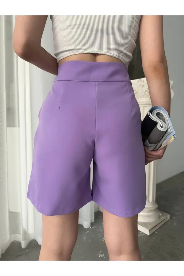 Ymywear Düğmeli̇ Şort