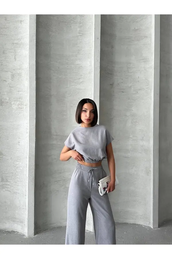 Ethab Ti̇caret Bluz Pantolon Takım