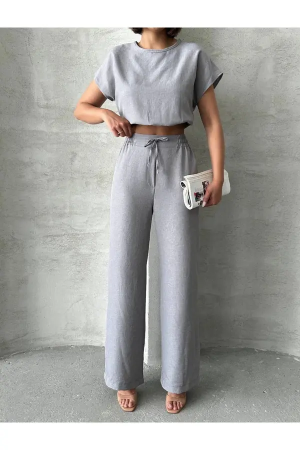 Ethab Ti̇caret Bluz Pantolon Takım