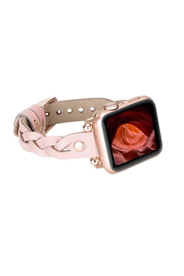 Apple Watch Uyumlu Deri̇ Kordon Wanda 38-40-41Mm Rt Nu2