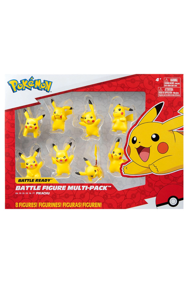 Pokemon Battle 8 Li̇ Fi̇gür Seti̇ Pi̇kachu