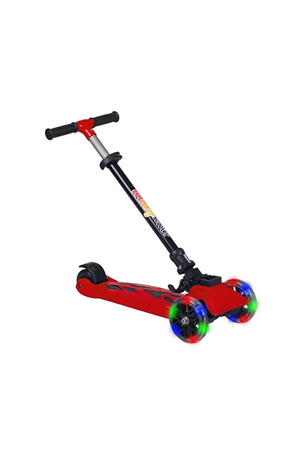 Wsc1-I Wi̇nky 5+ Scooter Işıklı Kırmızı 90Kg