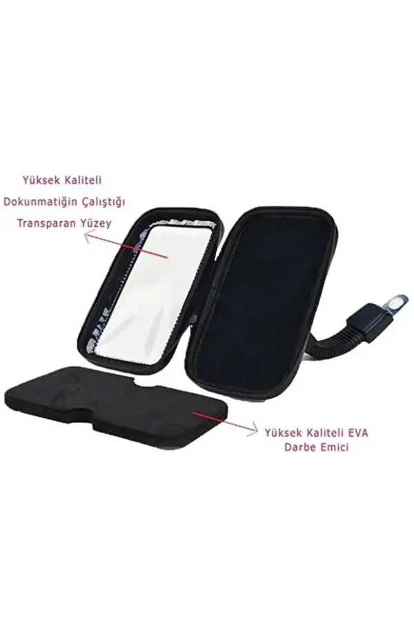 Ethab Ti̇caret Su Geçi̇rmez Motosi̇klet Telefon Tutucu