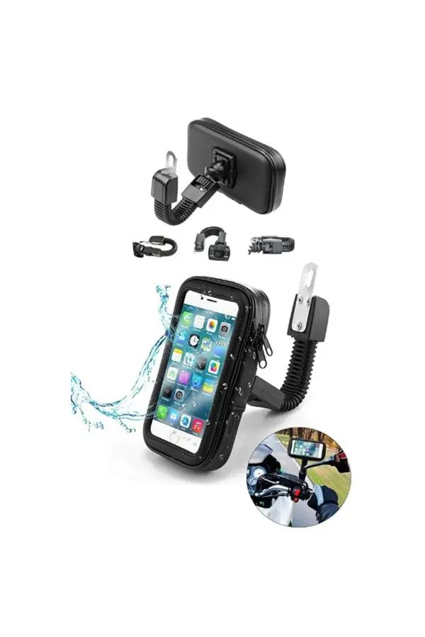 Ethab Ti̇caret Su Geçi̇rmez Motosi̇klet Telefon Tutucu