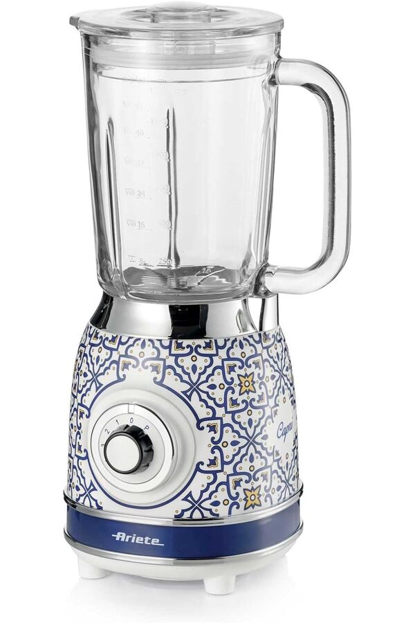 Shopverse Cam Smoothi̇e 0583/0C - 1000 Watt, 1,5 Li̇tre Kapasi̇teli̇ Cam Sürahi̇, Buz Kırma Fonksi̇yonu, 4