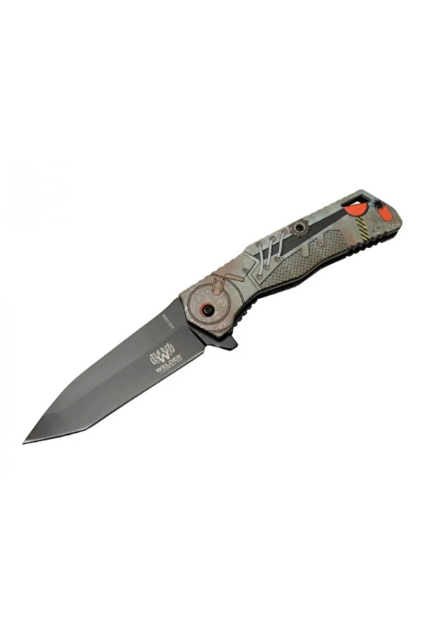Bağcıklı Çakı 21,5 Cm Yarı Otomati̇k , Kemerli̇kli̇