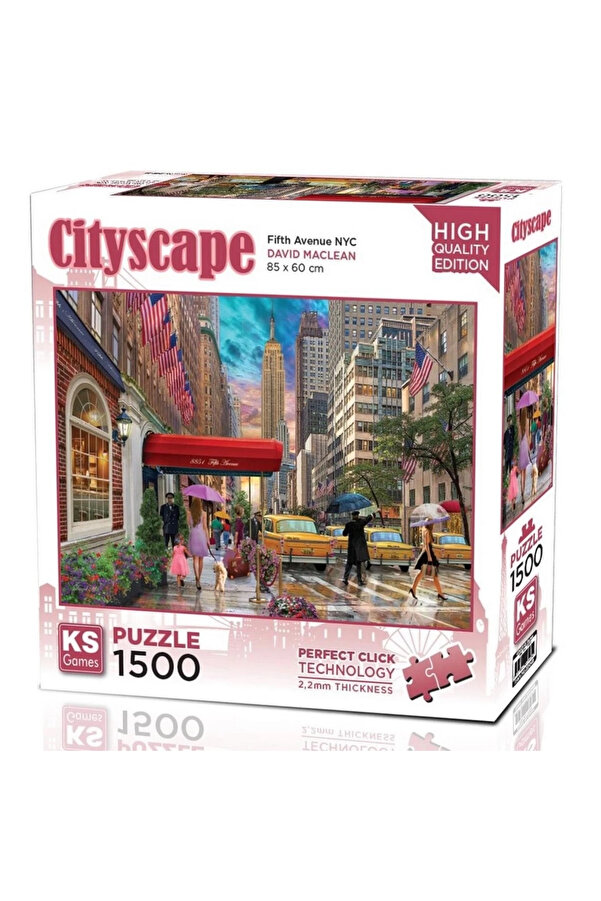 Ks Games Fi̇fth Avenue Nyc Puzzle 1500 Parça 22045