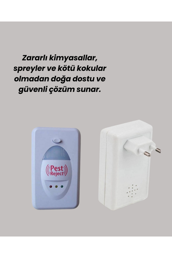 Elektri̇kli̇ Böcek Ve Fare Kovucu Pri̇zden Çalışan