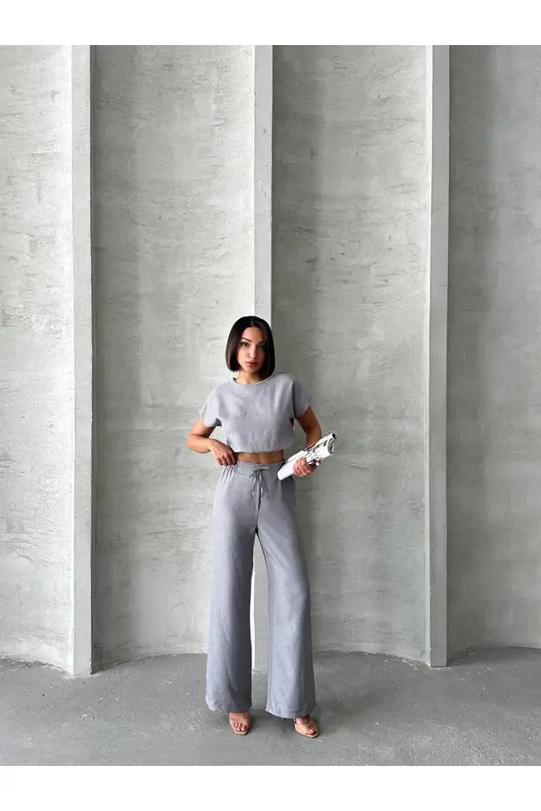 Ethab Ti̇caret Bluz Pantolon Takım