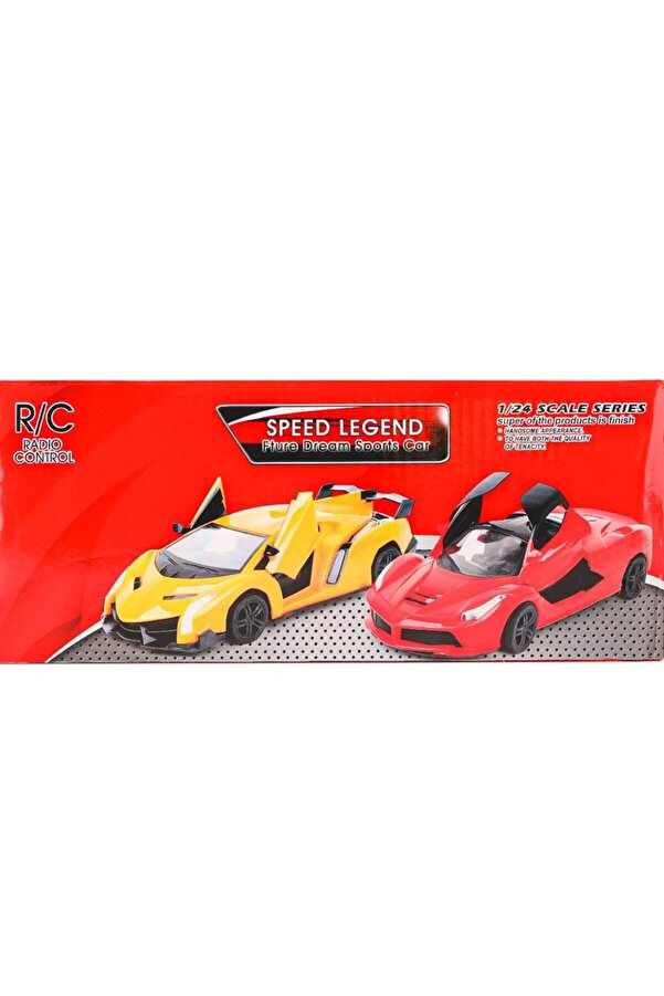 Rg1382911 Kumandalı Kapıları Açılabi̇li̇r Işıklı Spor Araba 124 Vardem Oyuncak