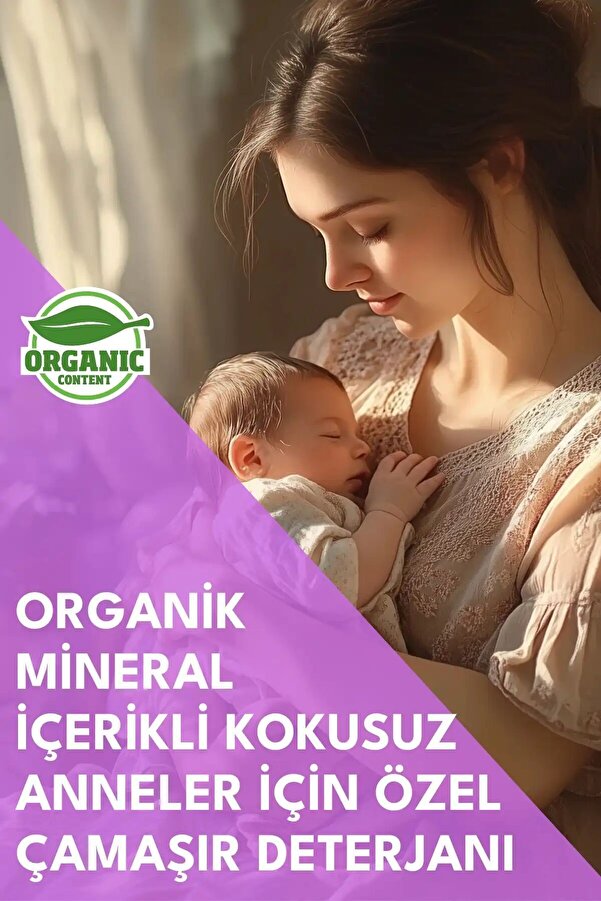 Mom Organi̇k Sıvı Çamaşır Deterjanı 1 Lt 50 Yıkama