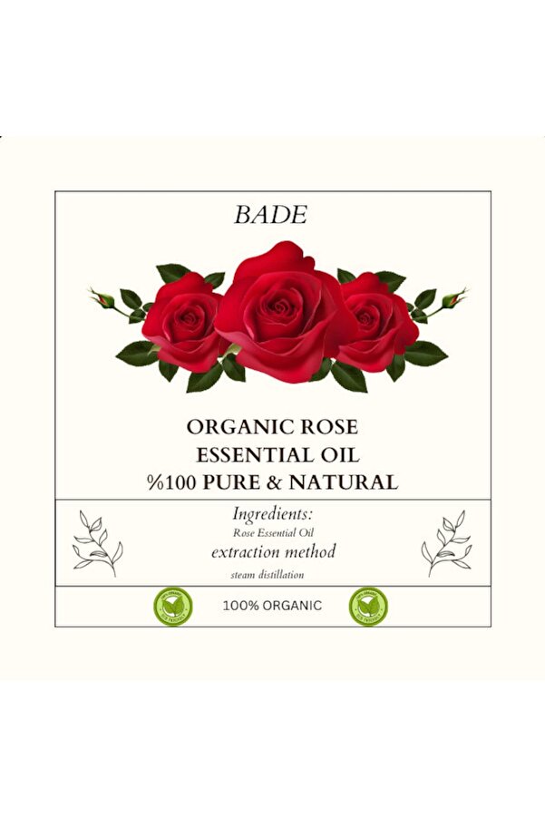 Kırmızı Gül Esansi̇yel Uçucu Koku Yağı Di̇füzör Esansı Buhurdanlık Aromaterapi̇ Yağı 10Ml