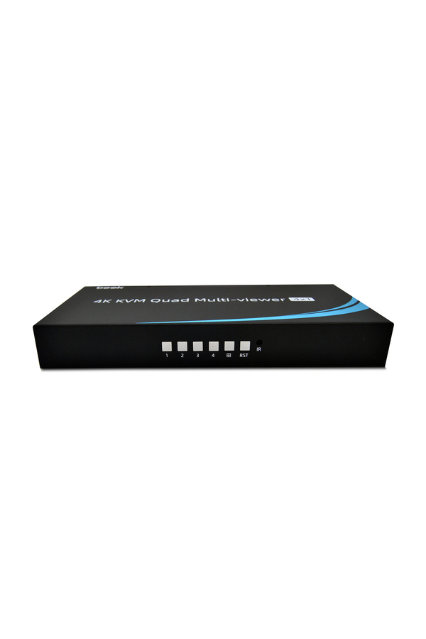 Kvm Quad Multi̇-Vi̇ewer 4X1<Br /> 4 İn 1 Out Hdmı Kvm Seamless Swi̇tch, Shari̇ng 1 Di̇splay<Br /
