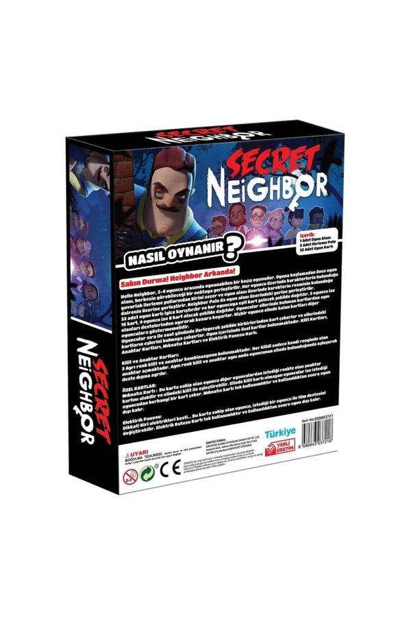 Ceylan Adam Smi̇le Games Hello Nei̇ghbor Party Game