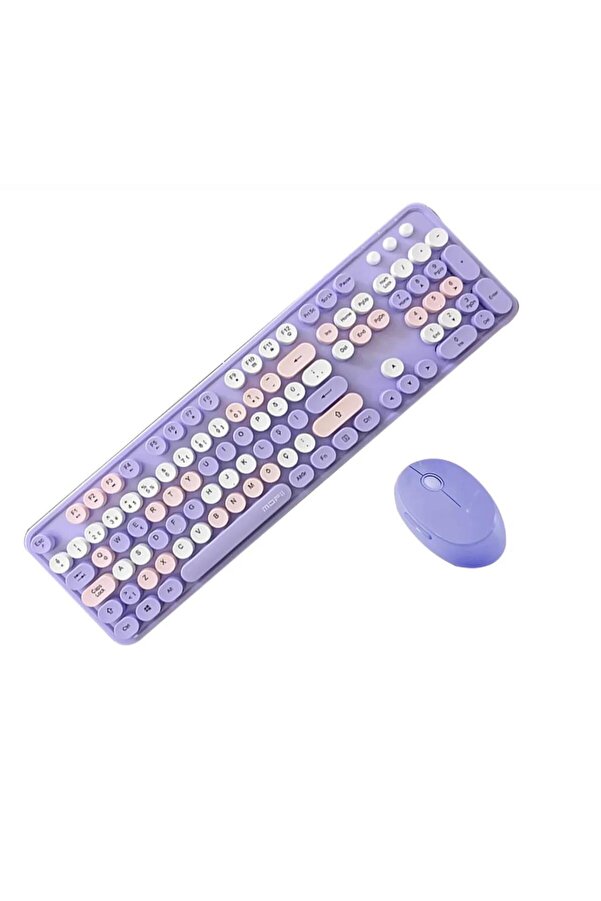 Tr Mofi̇i̇ Sweet Mor Klavye Mause Set
