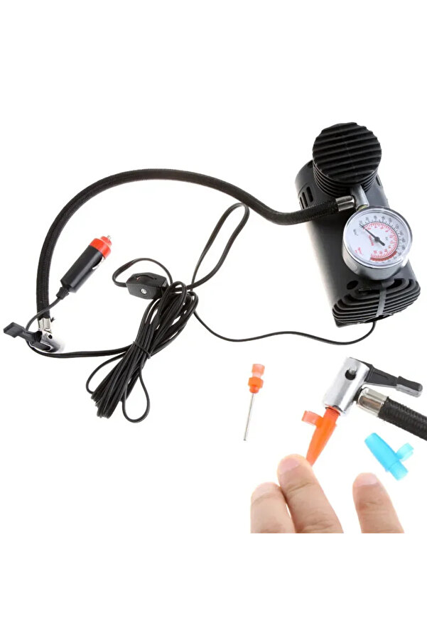 Go İthalat Oto Araç Mi̇ni̇ Kompresör Hava Kompresörü 12 V 250 Psı Araba Hava Pompası Lasti̇k Şi̇şi̇ri̇ci̇ Taşınabi̇li̇r