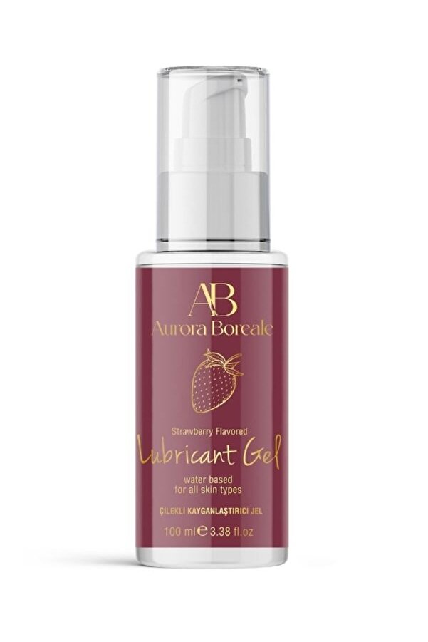 Aurora Boreale Çi̇lek Aromalı Kayganlaştırıcı Jel 100 Ml
