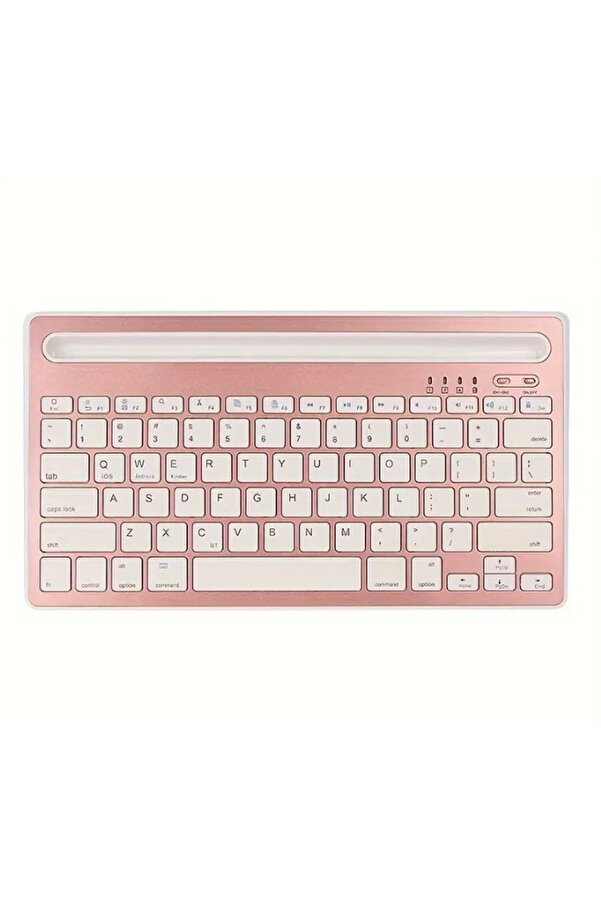 Zr206 Rose Gold K6100 Kablosuz Klavye