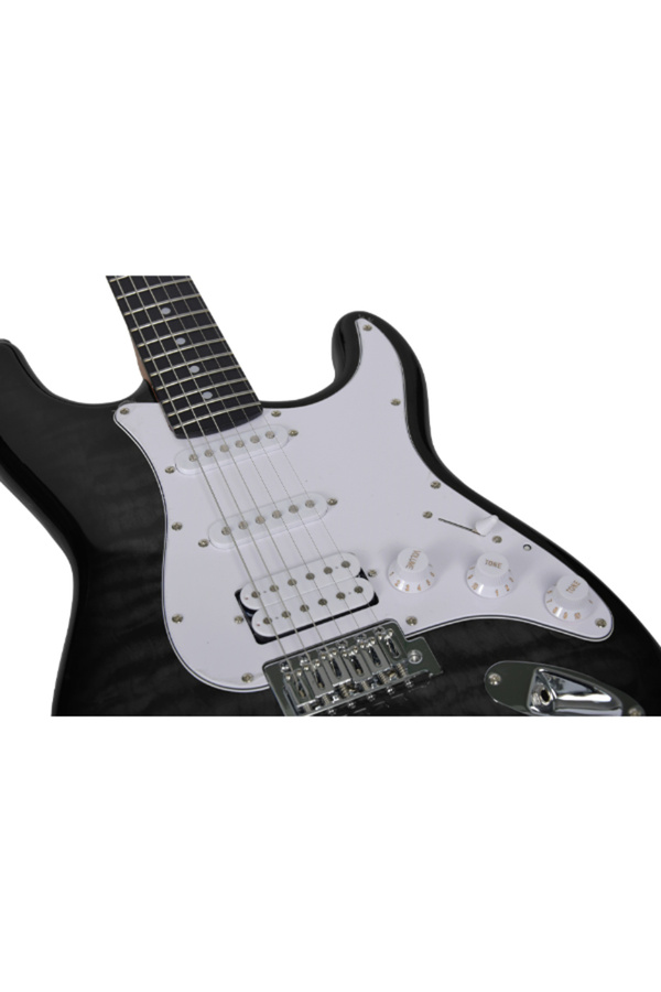 Kaysen KST-217 BK Elektro Gitar | ST Kasa HSS Manyetik