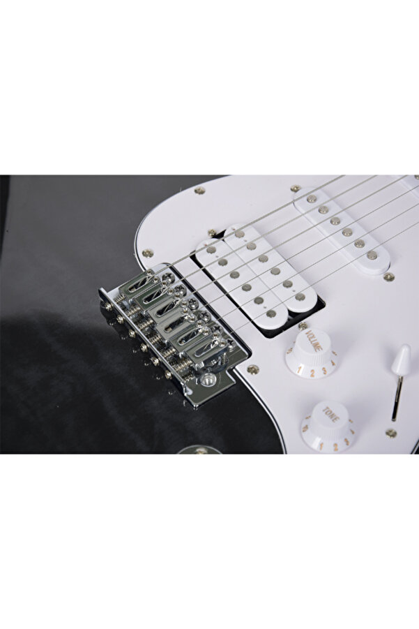 Kaysen KST-217 BK Elektro Gitar | ST Kasa HSS Manyetik