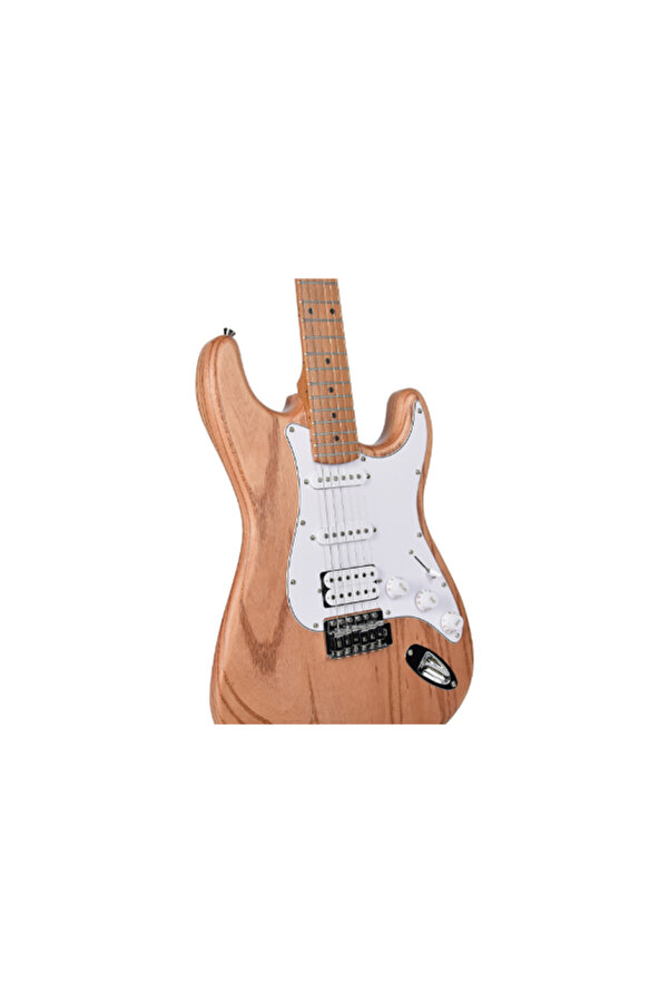 Kaysen KST-213 Mat Naturel Elektro Gitar | ST Kasa HSS Manyetik