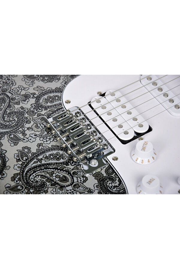 Kaysen KST-218 BK Elektro Gitar | ST Kasa HSS Manyetik