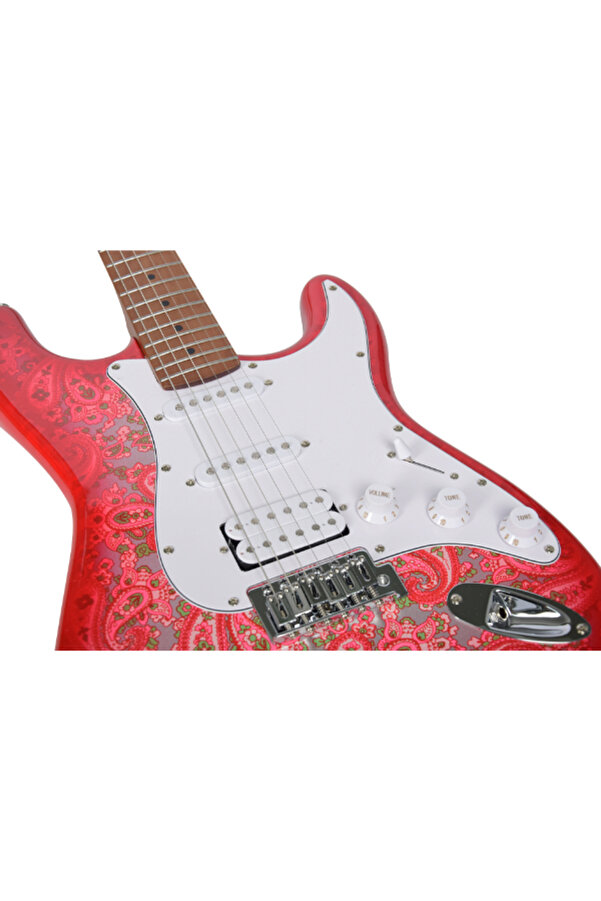 Kaysen KST-218 RD Elektro Gitar | ST Kasa HSS Manyetik