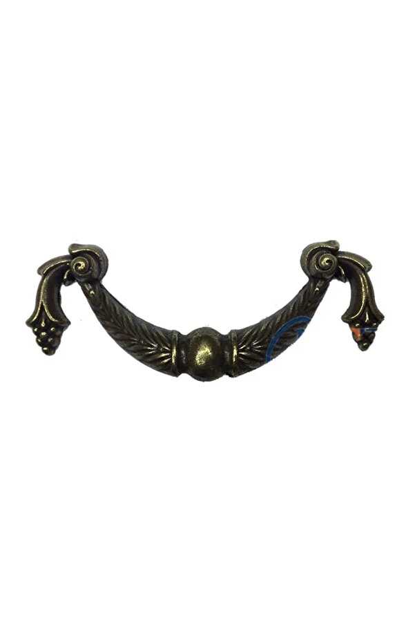 Dekorati̇f Zamak Üzümlü Kulp - 64Mm, Anti̇k, 100 Adet