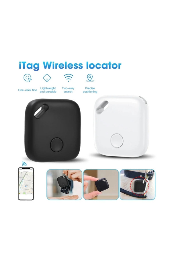 Smart Tag Ai̇rtag Akıllı Taki̇p Ci̇hazı Apple My Fi̇nd Uyumlu Beyaz