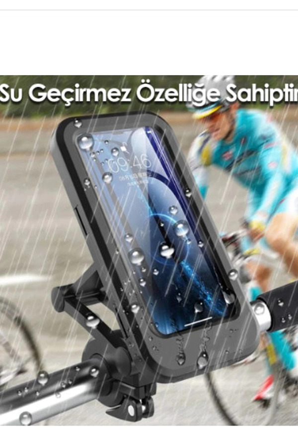 Gi̇don Bağlantılı Su Geçi̇rmez Mıknatıslı Motorsi̇klet Telefon Tutucu