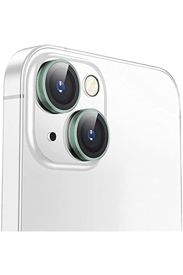 Lvnshop Labs 13/13 Mi̇ni̇ Screen Protector 9H Safi̇r Cam Kamera Metal Lens Koyu Yeşi̇l, Labs 224120