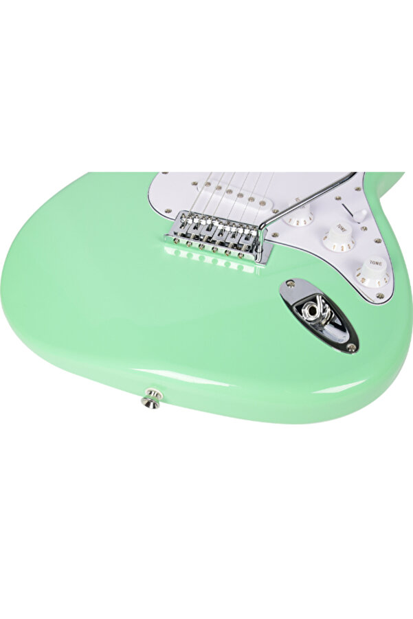 Kaysen KST-210-S GN Elektro Gitar | ST Kasa SSS Manyetik