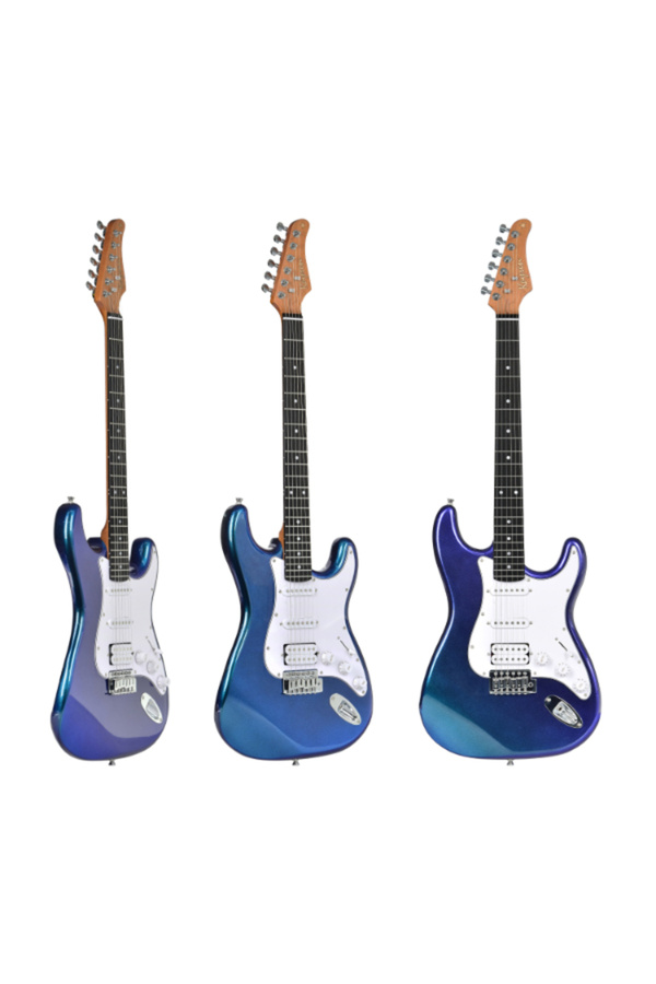 Kaysen KST-215 PVB Elektro Gitar | ST Kasa HSS Manyetik