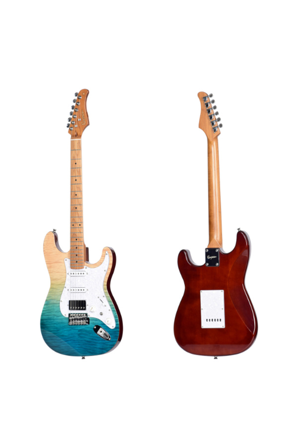 Kaysen KST-650 MBL Modern Strat Elektro Gitar | HSS Alnico V Manyetik