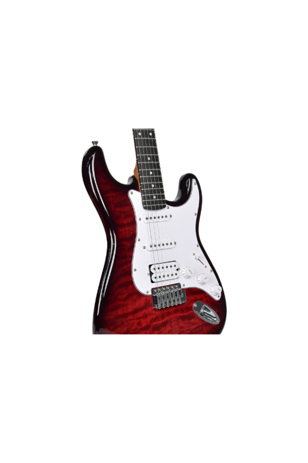 Kaysen KST-217 RD Elektro Gitar | ST Kasa HSS Manyetik