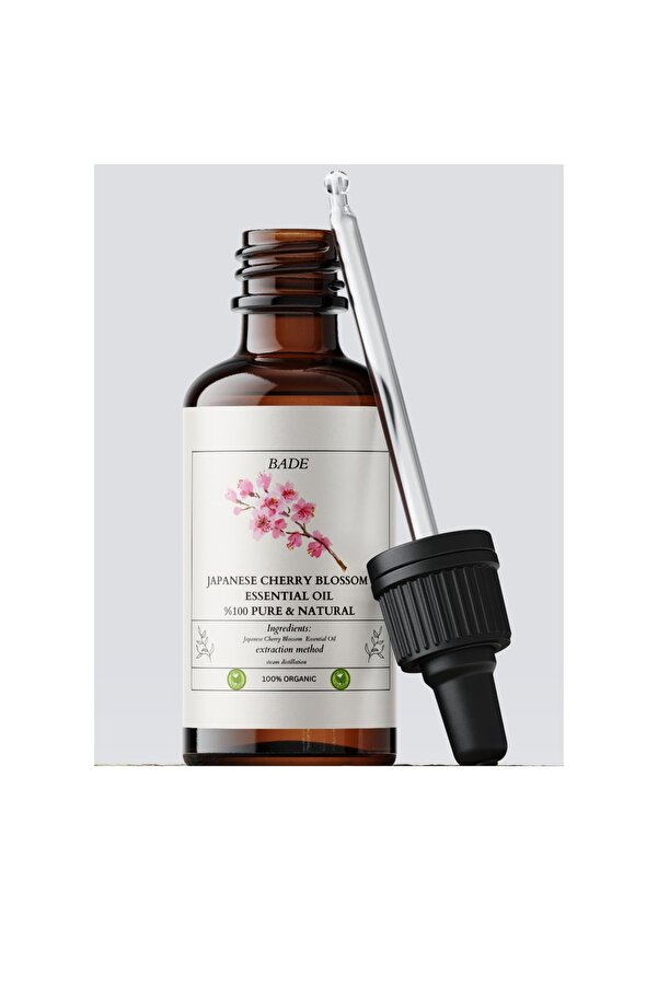 Japon Ki̇raz Çi̇çeği̇ Uçucu Koku Yağı Di̇füzör Esansı Buhurdanlık Aromaterapi̇ Yağı 10Ml