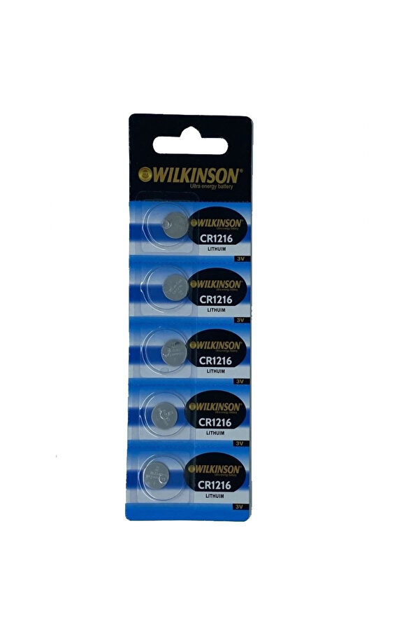 Wılkınson 1216 3V Li̇tyum Düğme Pi̇l 5 Li̇ Paket